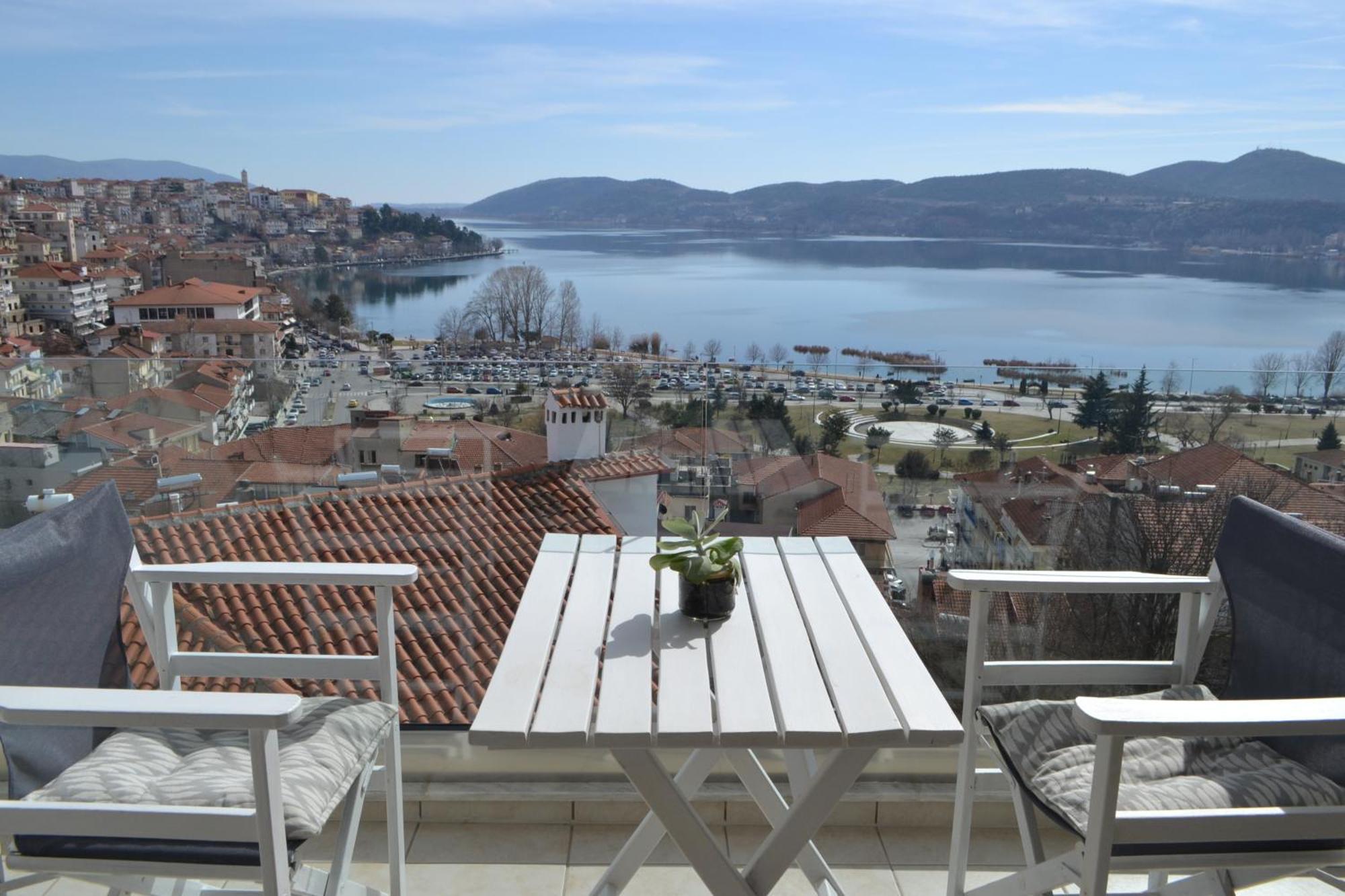 Calm Lake Balcony Kastoria Exterior photo